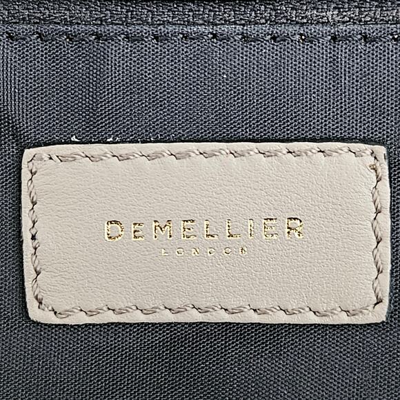 Demellier London Taupe Convertible Clutch Leather  EUC - Picture 11 of 15